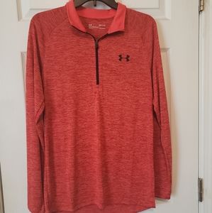 NWT Under Armour Coral 3/4 Zip Men Small